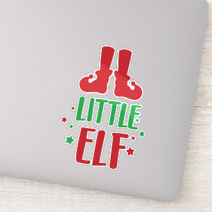 Kleine Elf, Elf Shoes, Sterren, Kerstmis, Kerstmis Sticker