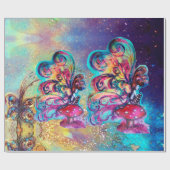 Kleine Elf paddenstoelen — MAGISCHE BUTTERFLY-PLAN Cadeaupapier (Vlak)