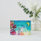 Kleine Elf paddenstoelen Visitekaartje (Staand voorkant)