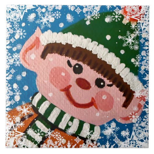 Kleine Elf Tegeltje (Voorkant)