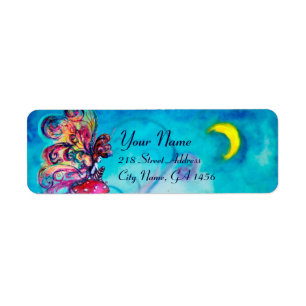 KLEINE ELF VAN MUSHROOMEN ETIKET