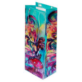 KLEINE ELF VAN MUSHROOMEN WIJN CADEAUTAS (Voorkant Gekanteld)