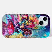 KLEINE ELF VAN MUSHROOMS Fantasy Blue Case-Mate iPhone Case (Achterkant (horizontaal))