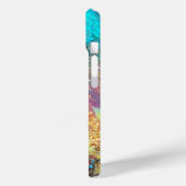 KLEINE ELF VAN MUSHROOMS Fantasy Blue Case-Mate iPhone Case (Achterkant / Links)