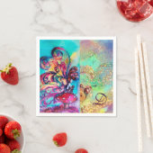 KLEINE ELF VAN MUSHROOMS MONOGRAM SERVETTEN (Insitu)