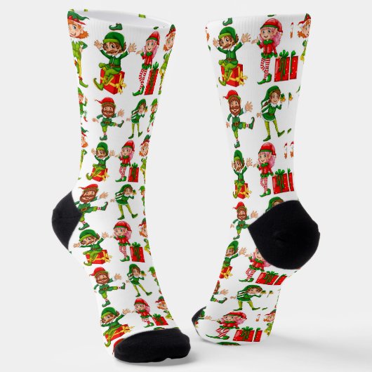 Kleine Elf's Sokken (Gebogen)