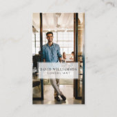 Kleine en professionele foto's uit het witte Lijst Visitekaartje (Voorkant)