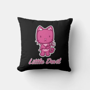 Kleine Engel, Kleine Duivel Kitty Kat Omkeerbaar Kussen