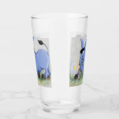 Kleine Ezel en Daisy Glass Glas (Rechts)