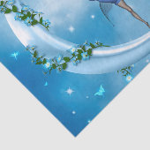 Kleine fee danst op de maan tissuepapier (Detail)