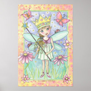 Kleine feeënprinses poster van Molly Harrison
