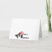 Kleine feet kaart (Achterkant)