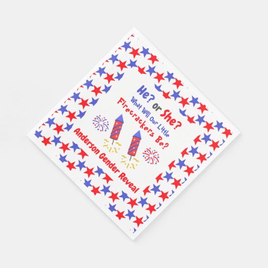 Kleine Firecracker Geslacht Servet (Hoek)