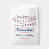 Kleine Firecracker op 4 juli 1991 Bedankzakje (Voorkant)