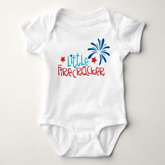 Kleine Firecracker Romper (Voorkant)