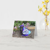 Kleine Flutterby Kaart (Gele Bloem)