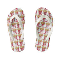 KLEINE FRANSE VROUWEN Fries Kind Teenslippers