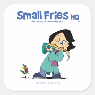 Kleine Fries HQ Kelly Sticker SQ