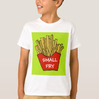 Kleine friet friet kinder t-shirt