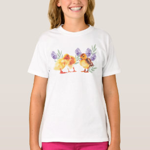 Kleine gele eenden t-shirt