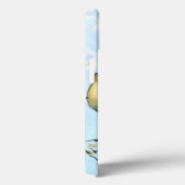 Kleine gele vogel die op een Tak wordt uitgevoerd Case-Mate iPhone Case (Achterkant / Rechts)