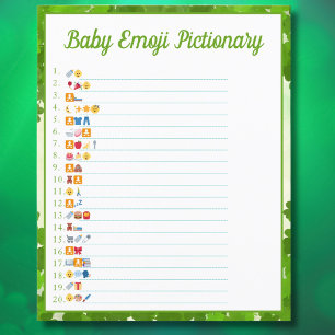 Kleine Geluksbrenger Klavertje Vier Baby Emoji Pic Flyer