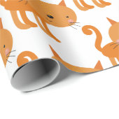 Kleine gemberkat - Kinder omlooppapier Cadeaupapier (Rol Hoek)