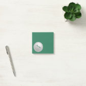 Kleine gepersonaliseerde golfbalpost-it-notities c post-it® notes (Kantoor)