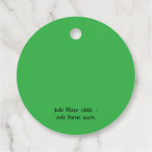 Kleine Geste – Geschenkanhänger mit Hummelmotiv Bedankjes Labels (Achterkant)