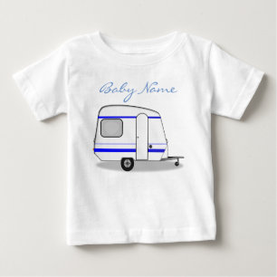 Kleine gestroomlijnde caravan Thunder_Cove