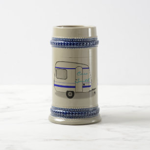 Kleine gestroomlijnde caravan Thunder_Cove elke kl Bierpul