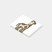 Kleine Giraffe Post-it® Notes (Schuin)