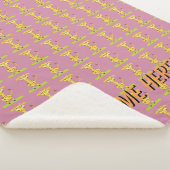 Kleine Giraffe Sherpa Deken (3/4)