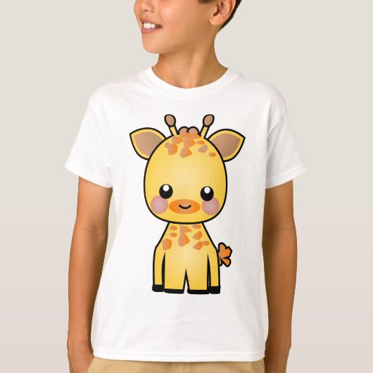 Kleine Giraffe T-shirt (Voorkant)