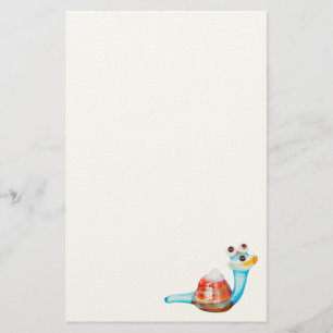 KLEINE GLASSNAIL BRIEFPAPIER