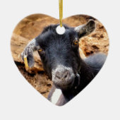 KLEINE GOAT KERAMISCH ORNAMENT (Voorkant)
