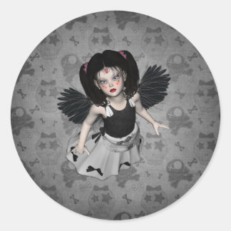 Kleine Gothic Angel Sticker