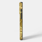 Kleine goudmaskers op zwarte achtergrond Case-Mate iPhone case (Achterkant / Links)