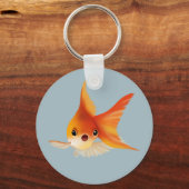 Kleine goudvis sleutelhanger (Voorkant)