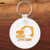 kleine graafmachine sleutelhanger (Voorkant)
