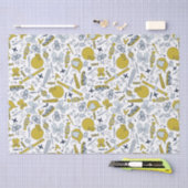 Kleine grappige schooldingen tissuepapier (Craft)