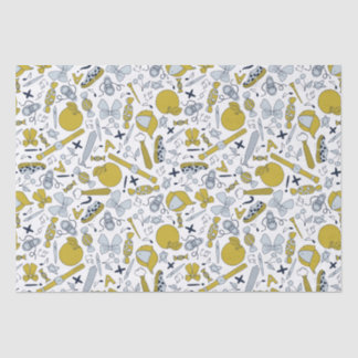 Kleine grappige schooldingen tissuepapier