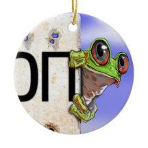 Kleine groene boomkikker