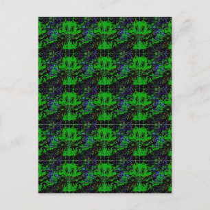 Kleine groene duivel briefkaart