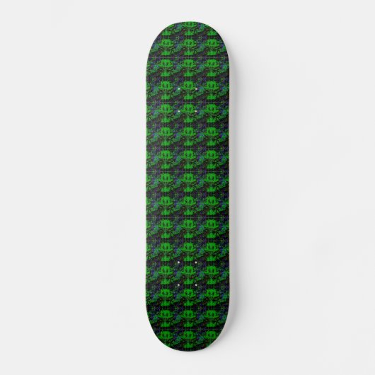 Kleine groene duivel skateboard (Voorkant)