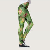 Kleine groene flora leggings (Rechts)