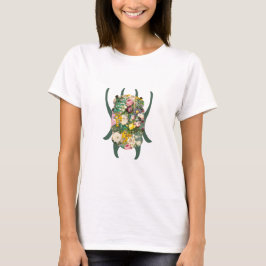 Kleine groene tot turquoise verloop Kever van de f T-shirt