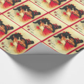 kleine haak met Kat Cadeaupapier (Hoek)