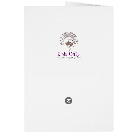 Kleine Halloween Heks Kitten Kat (Achterkant)