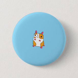 Kleine Hamster Knop Ronde Button 5,7 Cm